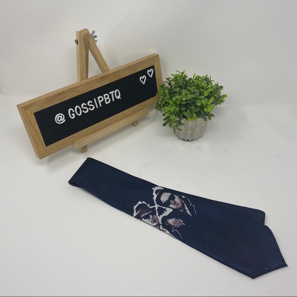 👔Rene Chagal Blues Brothers Silk Handmade Tie